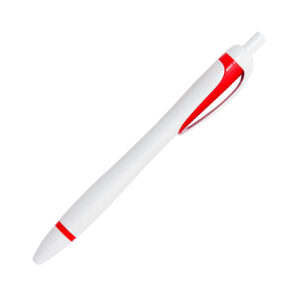 BOLÍGRAFO DE PLÁSTICO VARZI ROJO BL-079R ( BL-079 / BL079 / BOLÍGRAFOS,TINTA NEGRA )