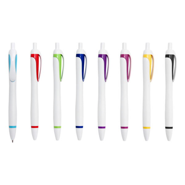 BOLÍGRAFO DE PLÁSTICO VARZI ROJO BL-079R ( BL-079 / BL079 / BOLÍGRAFOS,TINTA NEGRA ) - Imagen 4