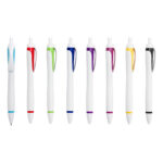 BOLÍGRAFO DE PLÁSTICO VARZI ROJO BL-079R ( BL-079 / BL079 / BOLÍGRAFOS,TINTA NEGRA ) - Image 4