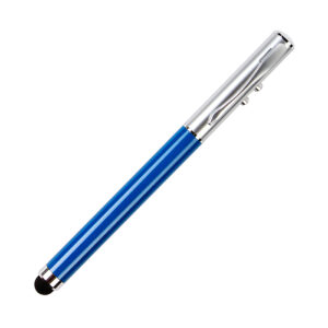BOLÍGRAFO METÁLICO MULTIFUNCIONES LISTER AZUL BL-083A ( BL-083 / BL083 / BOLÍGRAFOS,TINTA NEGRA )