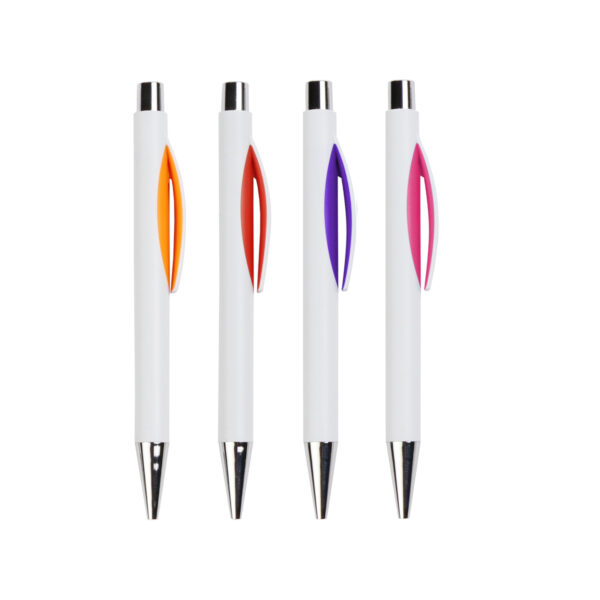 BOLÍGRAFO DE PLÁSTICO GINEBRA MORADO BL-084M ( BL-084 / BL084 / BOLÍGRAFOS,TINTA NEGRA ) - Imagen 2