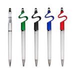 BOLÍGRAFO DE PLÁSTICO LIVERPOOL PLATA BL-085G ( BL-085 / BL085 / BOLÍGRAFOS,TINTA NEGRA ) - Image 2