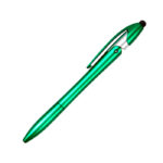 BOLÍGRAFO DE PLÁSTICO KAZÁN VERDE BL-088V ( BL-088 / BL088 / BOLÍGRAFOS,TINTA NEGRA )