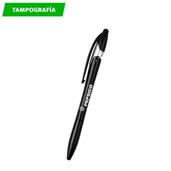 BOLÍGRAFO DE PLÁSTICO KAZÁN NEGRO BL-088N ( BL-088 / BL088 / BOLÍGRAFOS,TINTA NEGRA ) - Imagen 2