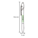 BOLÍGRAFO DE PLÁSTICO KAZÁN AZUL BL-088A ( BL-088 / BL088 / BOLÍGRAFOS,TINTA NEGRA ) - Image 4