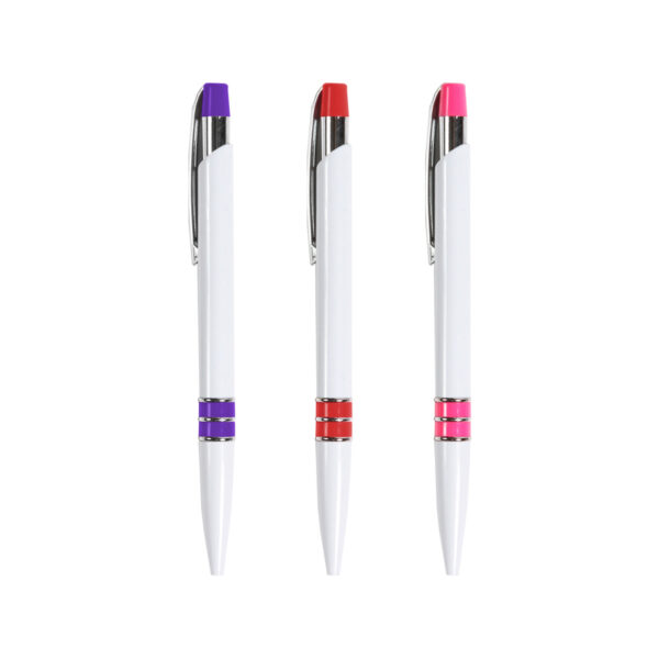 BOLÍGRAFO DE PLÁSTICO PENZA ROSA BL-089RS ( BL-089 / BL089 / BOLÍGRAFOS,TINTA NEGRA ) - Imagen 3