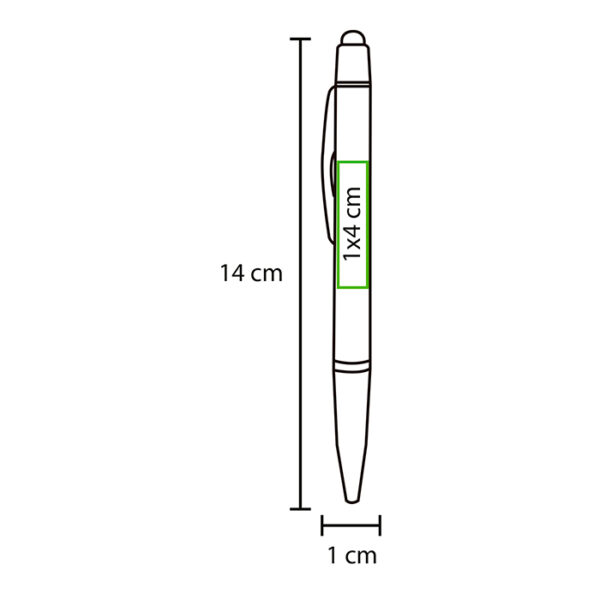 BOLÍGRAFO METÁLICO TULA AZUL BL-090A ( BL-090 / BL090 / BOLÍGRAFOS,TINTA NEGRA ) - Imagen 3