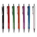 BOLÍGRAFO METÁLICO ERBIL PLATA BL-091P ( BL-091 / BL091 / BOLÍGRAFOS,TINTA NEGRA ) - Image 3