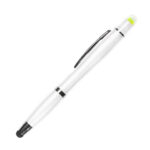 BOLÍGRAFO DE PLÁSTICO LUKI BLANCO BL-092B ( BL-092 / BL092 / BOLÍGRAFOS,MARCA TEXTOS,TINTA NEGRA )