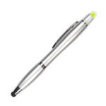 BOLÍGRAFO DE PLÁSTICO LUKI PLATA BL-092G ( BL-092 / BL092 / BOLÍGRAFOS,MARCA TEXTOS,TINTA NEGRA )