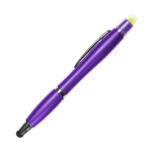BOLÍGRAFO DE PLÁSTICO LUKI MORADO BL-092M ( BL-092 / BL092 / BOLÍGRAFOS,MARCA TEXTOS,TINTA NEGRA )