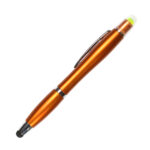 BOLÍGRAFO DE PLÁSTICO LUKI NARANJA BL-092O ( BL-092 / BL092 / BOLÍGRAFOS,MARCA TEXTOS,TINTA NEGRA )