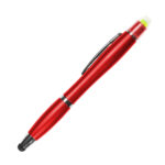 BOLÍGRAFO DE PLÁSTICO LUKI ROJO BL-092R ( BL-092 / BL092 / BOLÍGRAFOS,MARCA TEXTOS,TINTA NEGRA )