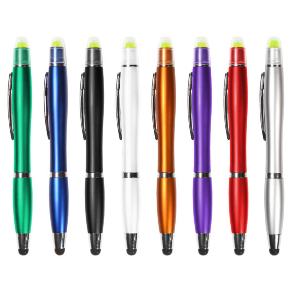 BOLÍGRAFO DE PLÁSTICO LUKI PLATA BL-092G ( BL-092 / BL092 / BOLÍGRAFOS,MARCA TEXTOS,TINTA NEGRA ) - Imagen 4