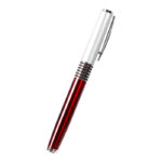 BOLÍGRAFO METÁLICO ROLLER BALL BAKUBA ROJO BL-093R ( BL-093 / BL093 / BOLÍGRAFOS,TINTA NEGRA )