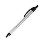 BOLÍGRAFO METÁLICO DE ALUMINIO ZUBAY PLATA BL-096S ( BL-096 / BL096 / BOLÍGRAFOS,TINTA NEGRA )