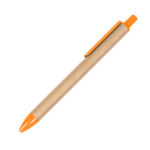 BOLÍGRAFO ECOLÓGICO KUFA NARANJA BL-097O ( BL-097 / BL097 / BOLÍGRAFOS,TINTA NEGRA )