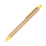 BOLÍGRAFO ECOLÓGICO KUFA AMARILLO BL-097Y ( BL-097 / BL097 / BOLÍGRAFOS,TINTA NEGRA )