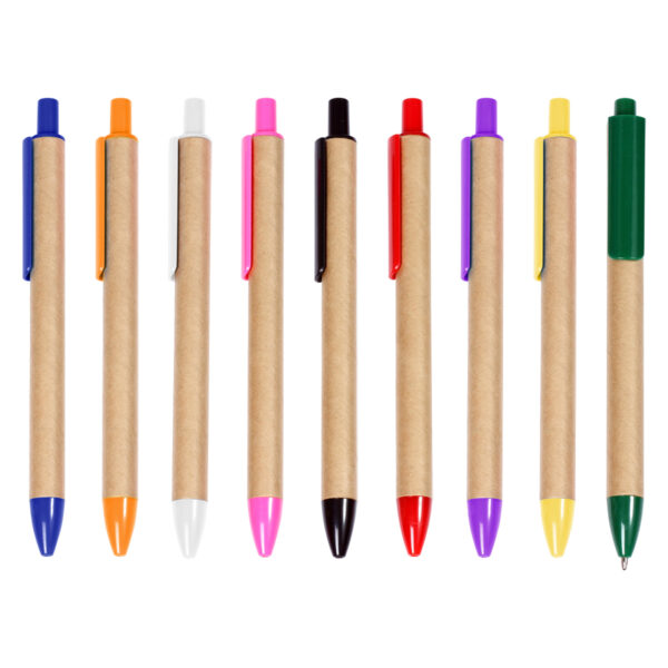 BOLÍGRAFO ECOLÓGICO KUFA ROSA CLARO BL-097RS ( BL-097 / BL097 / BOLÍGRAFOS,TINTA NEGRA ) - Imagen 3