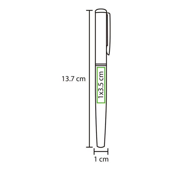 BOLÍGRAFO METÁLICO ALBURY ROJO BL-099R ( BL-099 / BL099 / BOLÍGRAFOS,TINTA NEGRA ) - Imagen 4