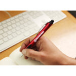 BOLÍGRAFO DE PLÁSTICO BANDAR GRIS CLARO BL-103G ( BL-103 / BL103 / BOLÍGRAFOS,TINTA NEGRA ) - Image 3