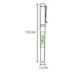 BOLÍGRAFO DE ACERO INOXIDABLE URUK NEGRO BL-106N ( BL-106 / BL106 / BOLÍGRAFOS,TINTA NEGRA ) - Image 2