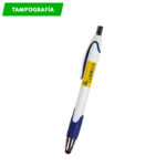 BOLÍGRAFO DE PLÁSTICO KASHAN NARANJA BL-107O ( BL-107 / BL107 / BOLÍGRAFOS,TINTA AZUL ) - Image 2