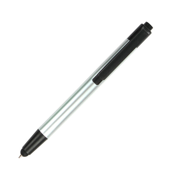 BOLÍGRAFO EN ALUMINIO KOZAN PLATA BL-110S ( BL-110 / BL110 / BOLÍGRAFOS,TINTA AZUL )