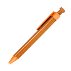 BOLÍGRAFO DE BAMBÚ JENA NARANJA BL-111O ( BL-111 / BL111 / BOLÍGRAFOS,TINTA NEGRA )