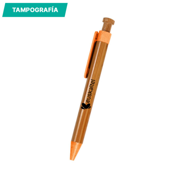 BOLÍGRAFO DE BAMBÚ JENA VERDE BL-111V ( BL-111 / BL111 / BOLÍGRAFOS,TINTA NEGRA ) - Imagen 6