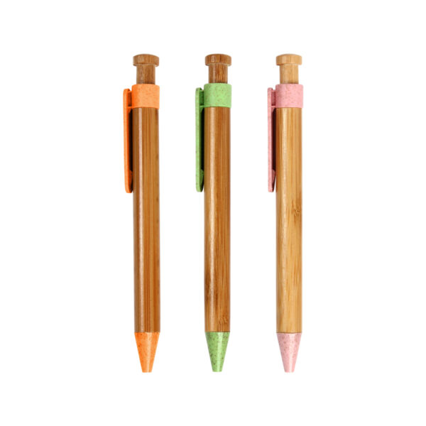 BOLÍGRAFO DE BAMBÚ JENA VERDE BL-111V ( BL-111 / BL111 / BOLÍGRAFOS,TINTA NEGRA ) - Imagen 7