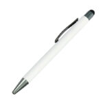 BOLÍGRAFO EN ALUMINIO ESTAMBUL BLANCO BL-112B ( BL-112 / BL112 / BOLÍGRAFOS,TINTA AZUL )