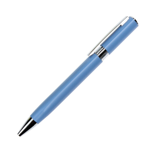 BOLÍGRAFO EN ALUMINIO RIZE AZUL BL-118A ( BL-118 / BL118 / BOLÍGRAFOS,TINTA NEGRA )