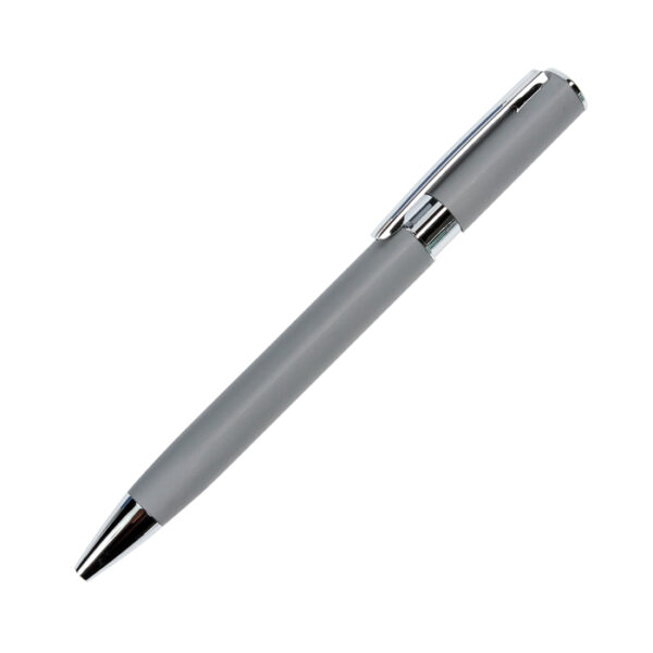BOLÍGRAFO EN ALUMINIO RIZE GRIS BL-118G ( BL-118 / BL118 / BOLÍGRAFOS,TINTA NEGRA )