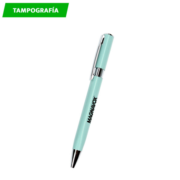 BOLÍGRAFO EN ALUMINIO RIZE VERDE BL-118V ( BL-118 / BL118 / BOLÍGRAFOS,TINTA NEGRA ) - Imagen 2