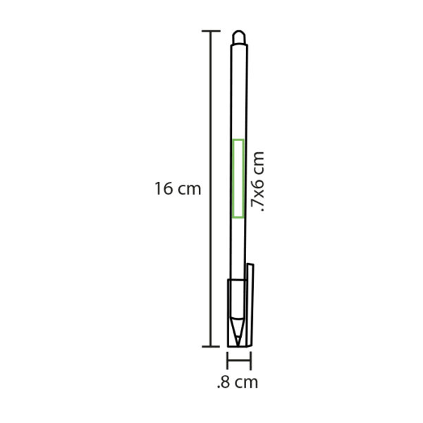 BOLÍGRAFO DE PLÁSTICO KIEL DORADO BL-121GD ( BL-121 / BL121 / BOLÍGRAFOS,TINTA NEGRA ) - Imagen 3