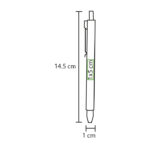 BOLÍGRAFO DE ALUMINIO KONYA NEGRO BL-123N ( BL-123 / BL123 / BOLÍGRAFOS,TINTA NEGRA ) - Image 2