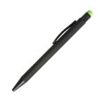 BOLÍGRAFO EN ALUMINIO BURSA VERDE BL-124V ( BL-124 / BL124 / BOLÍGRAFOS,TINTA NEGRA )