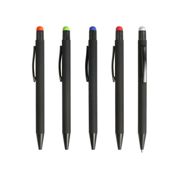 BOLÍGRAFO EN ALUMINIO BURSA NARANJA BL-124O ( BL-124 / BL124 / BOLÍGRAFOS,TINTA NEGRA ) - Imagen 4