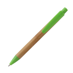 BOLÍGRAFO DE BAMBÚ MALAGA VERDE BL-126V ( BL-126 / BL126 / TINTA NEGRA )
