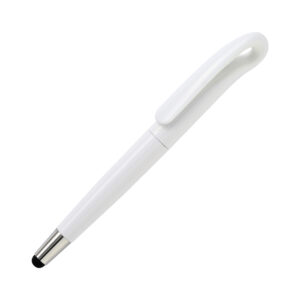 BOLÍGRAFO DE PLÁSTICO LECCO BLANCO BL-127B ( BL-127 / BL127 / BOLÍGRAFOS,TINTA AZUL )