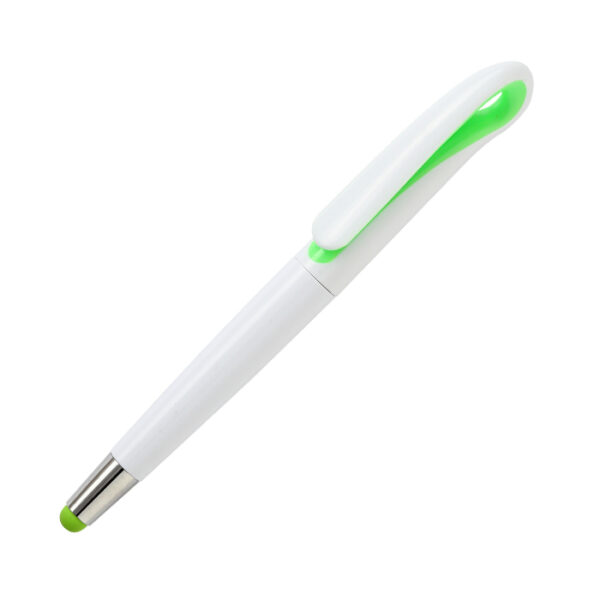 BOLÍGRAFO DE PLÁSTICO LECCO VERDE BL-127V ( BL-127 / BL127 / BOLÍGRAFOS,TINTA AZUL )
