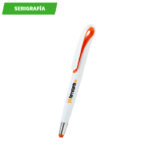 BOLÍGRAFO DE PLÁSTICO LECCO GRIS BL-127G ( BL-127 / BL127 / BOLÍGRAFOS,TINTA AZUL ) - Image 2