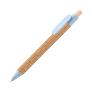 BOLÍGRAFO DE CORCHO CANTABRIA AZUL BL-128A ( BL-128 / BL128 / BOLÍGRAFOS )