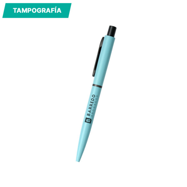 BOLÍGRAFO DE ALUMINIO CÓRDOBA AZUL BL-130A ( BL-130 / BL130 / BOLÍGRAFOS,TINTA NEGRA ) - Imagen 2