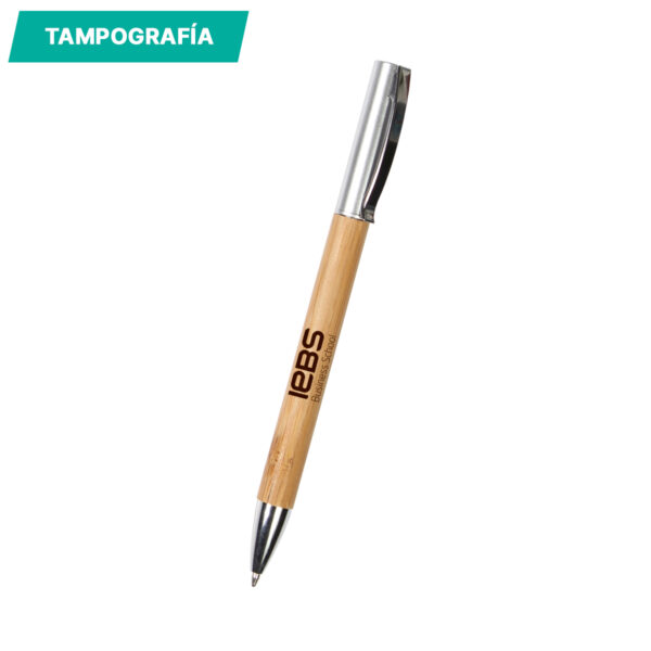 BOLÍGRAFO DE BAMBÚ LORCA BAMBÚ BL-133 ( BL-133 / BL133 / BOLÍGRAFOS,TINTA NEGRA ) - Imagen 2