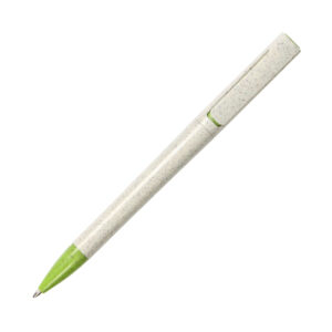 BOLÍGRAFO EN FIBRA DE TRIGO ALCALÁ VERDE BL-135V ( BL-135 / BL135 / TINTA AZUL,BOLÍGRAFOS )