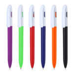 BOLÍGRAFODE PLÁSTICO CAGLIARIA VERDE LIMON BL-138V ( BL-138 / BL138 / BOLÍGRAFOS,TINTA NEGRA ) - Image 2