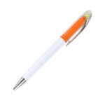 BOLÍGRAFO DE PLÁSTICO ASÍS NARANJA BL-140O ( BL-140 / BL140 / BOLÍGRAFOS,MARCA TEXTOS,TINTA AZUL )