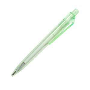 BOLÍGRAFO DE RPET LISALA VERDE CLARO BL-145V ( BL-145 / BL145 / BOLÍGRAFOS )